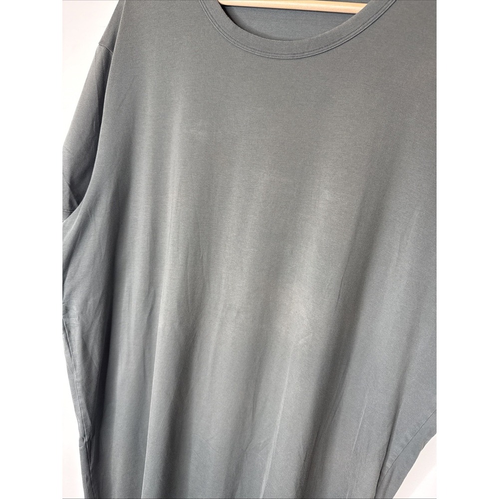 Lululemon Activewear Lightweight Stretch Crew Neck Logo Tee T-Shirt Gym Men's XL - Picture 2 of 4